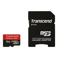 Transcend Information Transcend Ultimate - flash-minneskort - 16 GB - microSDHC UHS-I