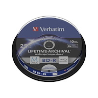 VERBATIM Verbatim M-Disc - BD-R x 10 - 25 GB - lagringsmedier