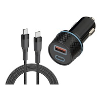 INSMAT Insmat MOBIS Series strömadapter för bil - 24 pin USB-C - 12 Watt