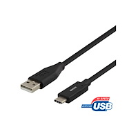 Deltaco DELTACO - USB typ C-kabel - USB till 24 pin USB-C - 50 cm