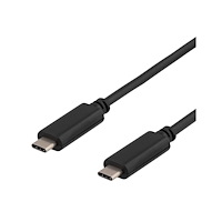 Deltaco DELTACO USBC-1054 - USB typ C-kabel - 24 pin USB-C till 24 pin USB-C - 1 m