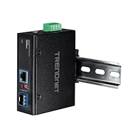TRENDnet TRENDnet TI-F11SFP - medieomvandlare - 10Mb LAN, 100Mb LAN, 1GbE - TAA-kompatibel