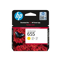 Hewlett-Packard HP 655 - gul - original - Ink Advantage - bläckpatron