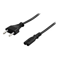 Deltaco DELTACO - strömkabel - Eurokontakt till power IEC 60320 C7 - 50 cm