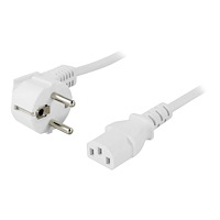 Deltaco DELTACO - strömkabel - power CEE 7/7 till power IEC 60320 C13 - 3 m