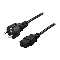 Deltaco DELTACO DEL-111T - strömkabel - power CEE 7/7 till IEC 60320 C19 - 5 m