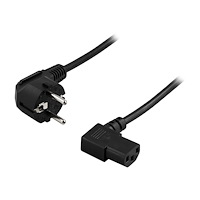 Deltaco DELTACO DEL-109B - strömkabel - power CEE 7/7 till power IEC 60320 C13 - 50 cm