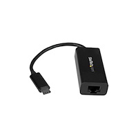 StarTech.com StarTech.com USB C till Gigabit Ethernet-adapter - Svart - USB 3.1 till RJ45 LAN-nätverksadapter - USB Type C till Ether...