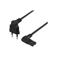 Deltaco DELTACO - strömkabel - Eurokontakt till power IEC 60320 C7 - 3 m