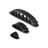 Deltaco DELTACO CM519 - sats med kabelklämmor