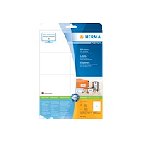 HERMA HERMA Premium - laminerade etiketter - matt - 200 etikett (er) - 105 x 74 mm