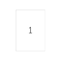 HERMA HERMA Special - etiketter - matt - 20 etikett (er) - A4