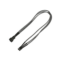 Nanoxia Technology Nanoxia - förlängningsströmkabel till fläkt - 3 PIN intern effekt till 3 PIN intern effekt - 30 cm