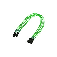 Nanoxia Technology Nanoxia - fläktadapter - 3 PIN intern effekt till 4-stifts intern strömingång (endast fläkt) - 30 cm