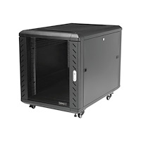 StarTech.com StarTech.com 12U 29" nedmonterbart serverskåp med hjul - rack - 12U