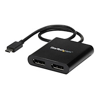 StarTech.com StarTech.com USB-C till DisplayPort-flerskärmsadapter - MST-hubb med 2 portar - DisplayPort-adapter - 24 pin USB-C till...