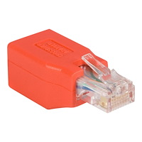 StarTech.com StarTech.com Cat6 Cable - Cat6 Crossover Adapter - GbE - Red - Ethernet Network Cable (C6CROSSOVER) - korskopplad adapte...