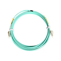 StarTech.com StarTech.com 10m (30ft) LC/UPC to LC/UPC OM3 Multimode Fiber Optic Cable, Full Duplex 50/125Âµm Zipcord Fiber Cable, 100...