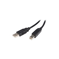 StarTech.com StarTech.com 3 m USB 2.0 A- till B-kabel - M/M - USB-kabel - USB till USB typ B - 3 m