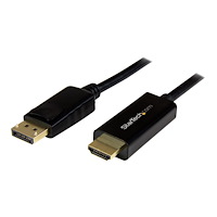 StarTech.com StarTech.com DisplayPort till HDMI-konverterarkabel - 1 m - 4K - adapterkabel - DisplayPort / HDMI - 1 m