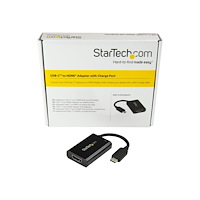 StarTech.com StarTech.com USB C till HDMI 2.0-adapter med strömförsörjning ‒ videokonverterare USB Type-C till HDMI-skärm för 4K vid...