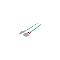 intellinet Intellinet Fiber Optic Patch Cable, OM3, LC/SC, 2m, Aqua, Duplex, Multimode, 50/125 µm, LSZH, Fibre, Lifetime Warranty,...