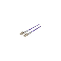 intellinet Intellinet Fiber Optic Patch Cable, OM4, LC/LC, 2m, Violet, Duplex, Multimode, 50/125 µm, LSZH, Fibre, Lifetime Warranty...