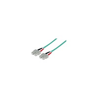 intellinet Intellinet Fiber Optic Patch Cable, OM3, SC/SC, 5m, Aqua, Duplex, Multimode, 50/125 µm, LSZH, Fibre, Lifetime Warranty,...