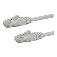 StarTech.com StarTech.com Cat6 patchkabel med hakfria RJ45-kontakter - 10 m, vit - patch-kabel - 10 m - vit