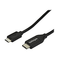 StarTech.com StarTech.com USB C to Micro USB Cable 2m 6ft - USB-C to Micro USB Charge Cable - USB 2.0 Type C to Micro B - Thunderbolt...