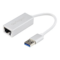 StarTech.com StarTech.com USB 3.0 till Gigabit-nätverksadapter - silver - nätverksadapter - USB 3.0 - Gigabit Ethernet x 1