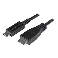StarTech.com StarTech.com USB C to Micro USB Cable 0.5m - USB 3.1 Type C to Micro USB Type B Cable - Micro USB 3.1 to USB-C - Thunder...
