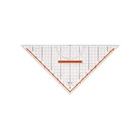 Rotring Rotring Centro Professional Set Square - triangel - 32 cm - CrystalClear - plast