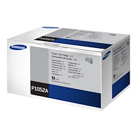 Hewlett-Packard Samsung MLT-P1052A - 2-pack - Lång livslängd - svart - original - tonerkassett (SV115A)