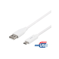 Deltaco DELTACO USBC-1011M - USB typ C-kabel - 24 pin USB-C till USB - 2 m