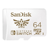 SANDISK SanDisk Nintendo Switch - flash-minneskort - 64 GB - mikroSDXC UHS-I