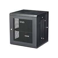 StarTech.com StarTech.com 12U väggmonterat serverrackskåp - upp till 16 tum (40,6 cm) djupt - gångjärnsupphängning - rackmonteringssk...