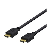 Deltaco DELTACO HDMI-1010D - HDMI-kabel med Ethernet - 1 m