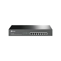 TP-LINK Technologies TP-Link TL-SG1008MP - switch - 8 portar - ohanterad - rackmonterbar
