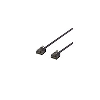 Deltaco DELTACO patch-kabel - 15 cm - svart