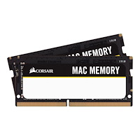 Corsair CORSAIR Mac Memory - DDR4 - sats - 32 GB: 2 x 16 GB - SO DIMM 260-pin - 2666 MHz / PC4-21300 - ej buffrad