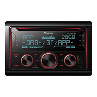 Pioneer Pioneer FH-S820DAB - Bil - CD-mottagare - inbyggd enhet - Dubbel-DIN