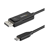 StarTech.com StarTech.com USB C till DisplayPort 1.2-kabel på 2 m för 4K vid 60 Hz ‒ dubbelriktad vändbar videokabeladapter för DP ti...