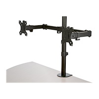 StarTech.com StarTech.com Dubbelskärmarm för skrivbordsmontering ‒ skrivbordsklämma/VESA-skärmfäste för kabelhålsmontering för skärma...