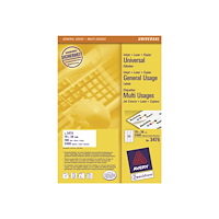 Avery Dennison Avery - etiketter för flera ändamål - 2400 etikett (er) - 70 x 36 mm