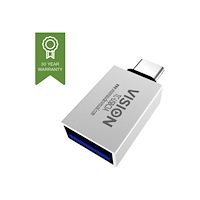 Vision Vision - USB typ C-adapter - 24 pin USB-C till USB typ A