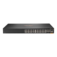 Hewlett Packard Enterprise HPE Aruba 6200F 24G 4SFP+ Switch - switch - 28 portar - Administrerad - rackmonterbar