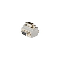 StarTech.com StarTech.com Right Angle DB9 to DB9 Serial Cable Adapter Type 1 - M/F - Serial adapter - DB-9 (M) to DB-9 (F) - GC99MFRA...