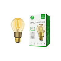 WOOX Woox R9078 - LED-glödlampa med filament - E27 - 6 W - bärnstensgult ljus - 2700 K