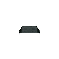 IC Intracom Intellinet 19" Cantilever Shelf, 1U, 2-Point Front Mount, 150mm Depth, Max 25kg, Black, Three Year Warranty - hylla för...